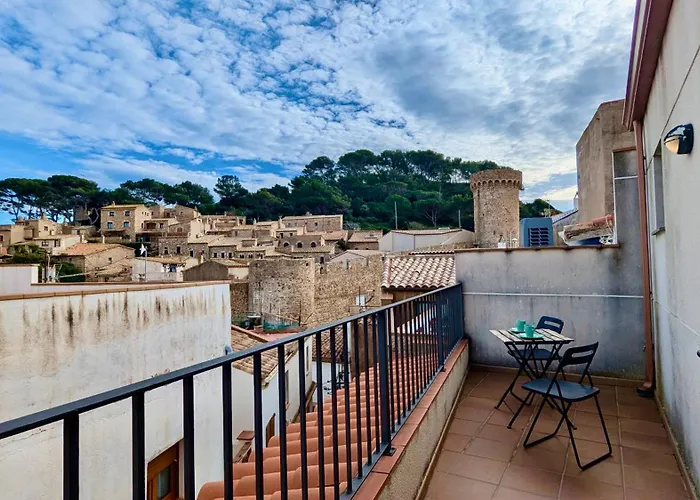 Evh131 Duplex En El Casco Antiguo Tossa de Mar